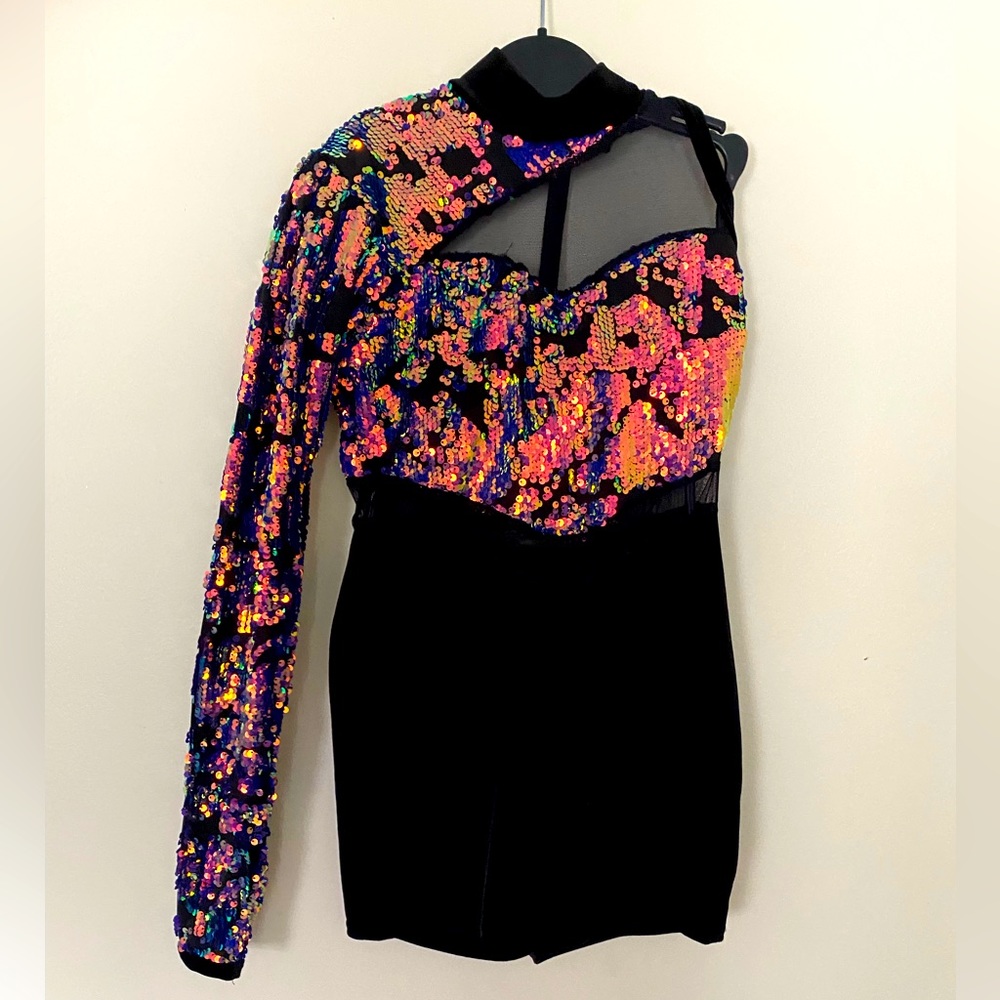A Wish Come True one piece unitard with sequins